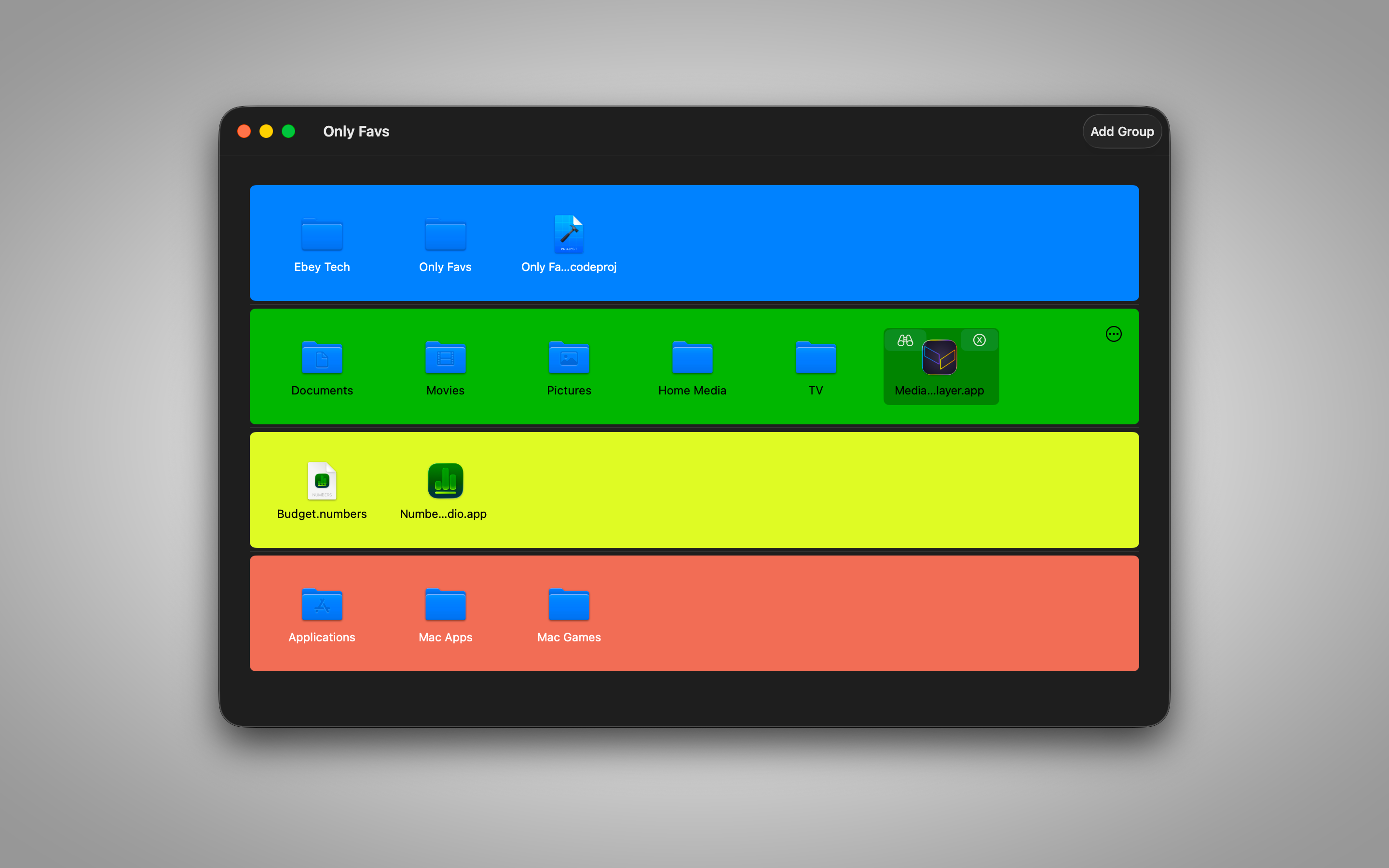 Only Favs for macOS - Screenshot 1